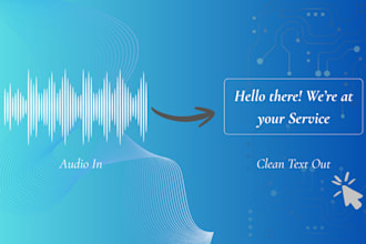 transcribe your audio and video into text