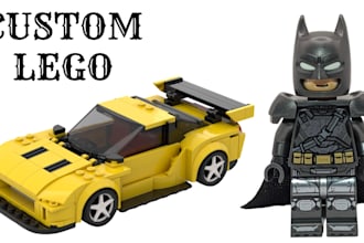 recreate rare retired lego sets as custom moc with pdf instructions