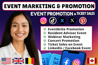 promote your event, zoom webinar, summit, and drive eventbrite ticket sales