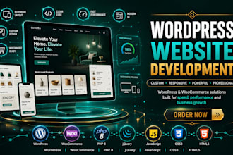 make wordpress theme customization with modern UI design
