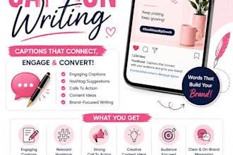write engaging social media captions