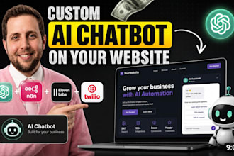 build a website ai chatbot that answers questions and captures leads