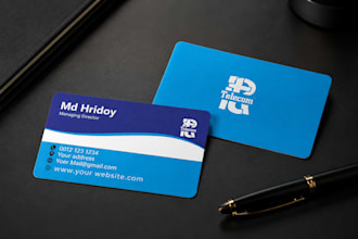 desing professional business card for you