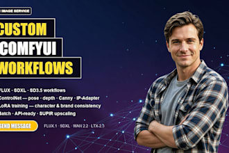 build custom comfyui workflows for ai image and video generation