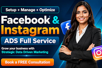 setup and manage facebook ads compaign, instagram ads