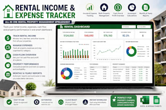 build a rental income and expense tracker in excel