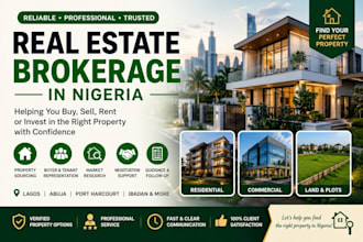 help you find and secure real estate properties in nigeria