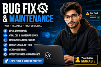 bug fix  and  web maintenance