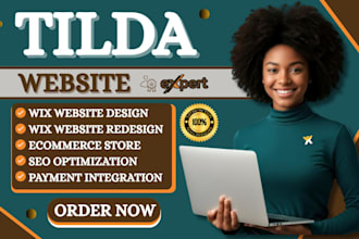 design tilda website, tilda landing page, redesign tilda website, tilda store