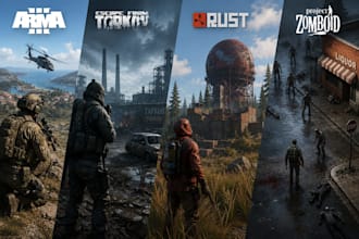 design custom mods for arma 3 escape from tarkov rust and project zomboid