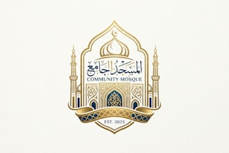 design a meaningful mosque logo for your community