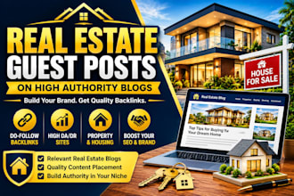 write SEO optimized real estate articles and blog posts