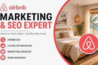 do airbnb marketing, airbnb SEO, listing optimization and promotion