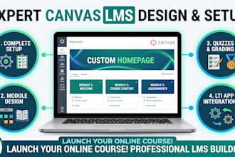 design and setup your complete canvas lms online course