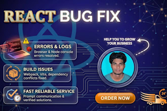 fix react white screen of death and build errors
