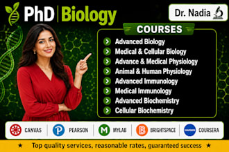 advance biology medical animal human physiology immunology cellular biochemistry
