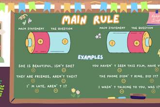 create presentation slides for your school activities