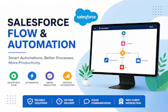 build, fix, and optimize salesforce flows and automation