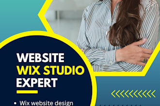 design or redesign a responsive website in wix studio