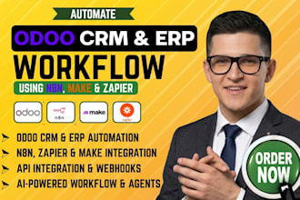 setup odoo n8n ai automation API integration workflows