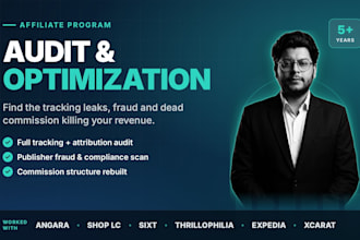 audit and optimize your affiliate program performance