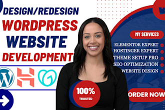 hostinger website design hostinger redesign hostinger wordpress website develop