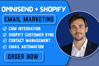 setup omnisend shopify customer sync email automation abandoned cart recovery