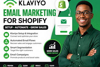 setup klaviyo email flows woocommerce automation marketing