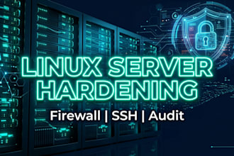 secure and harden your linux server using security best practices