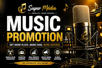 promote your music with professional radio and music promotion