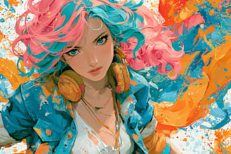 create awesome anime art