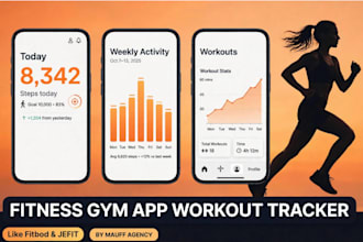 build a fitness gym app and web like fitbod