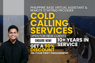 provide cold calling and telemarketing services