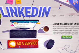 provide premium linkedin service for leaders and founders