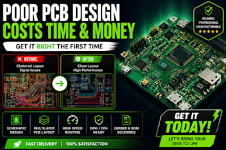 do rf pcb design, antenna and circuit design, high speed pcb layout