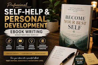 ghostwrite a professional self help and personal development ebook