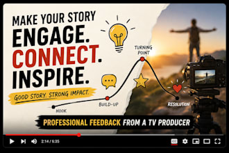 review and improve your video storytelling, script or rough cut
