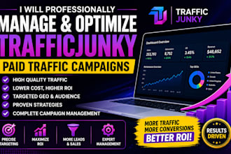 create high converting trafficjunky advertising campaigns