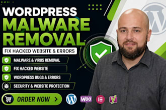 remove wordpress malware, fix hacked website, security, wordpress bug, and error