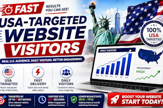 do organic USA,UK website traffic to increase sales