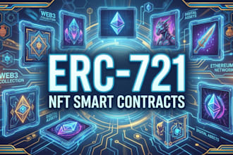 create erc20, bep20, or nft smart contract