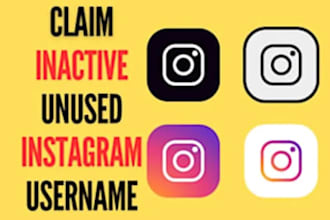 do inactive username claim for instagram business owners