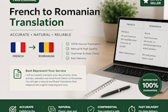 french to romanian accurately