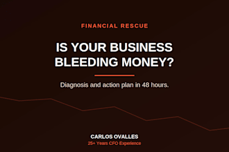 rescue your business finances before its too late