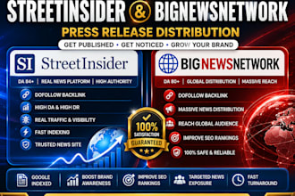 do guest post on big news network and streetinsider