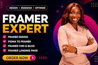 framer website develop framer landing page framer website design framer expert