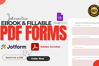 create fillable pdf forms, interactive pdf, adobe acrobat, workbook design