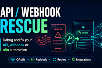 debug and fix your API webhook or n8n automation