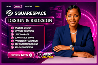 squarespace website design squarespace website redesign squarespace landing page