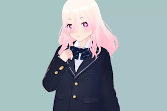 fix rig convert or model vrchat avatar 3d vtuber model vroid vrm model unity ue5